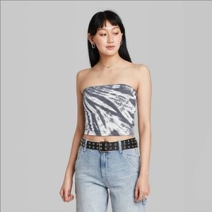 wild fable tie dye tube top